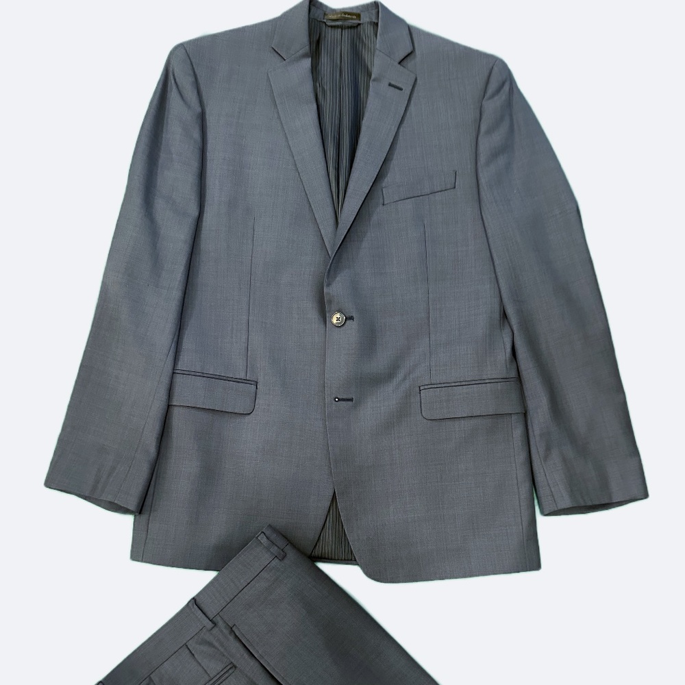 Calvin Klein Men’s Suit - 42L - Blue Neat